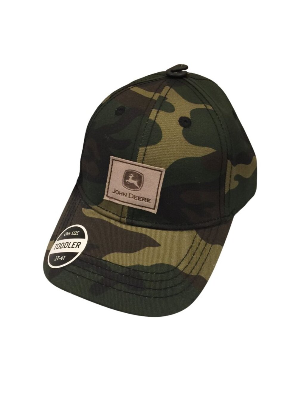 JOHN DEERE Toddler 2T-4T Camo Hat with Elastic Back